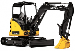 John Deere 35G compact excavator